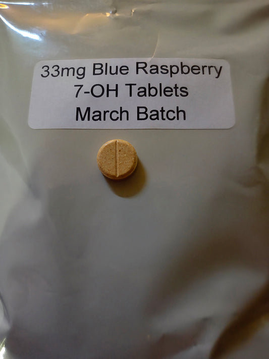 33 mg blue raspberry tsbkets